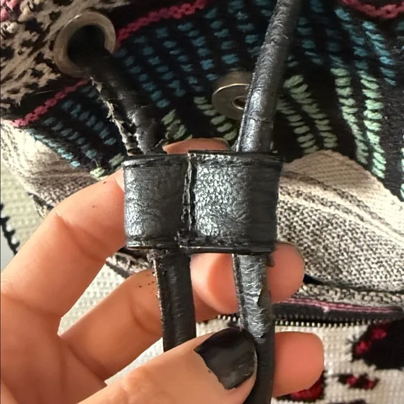 Striped Multicolor Backpack american eagle - Picture 3 of 10